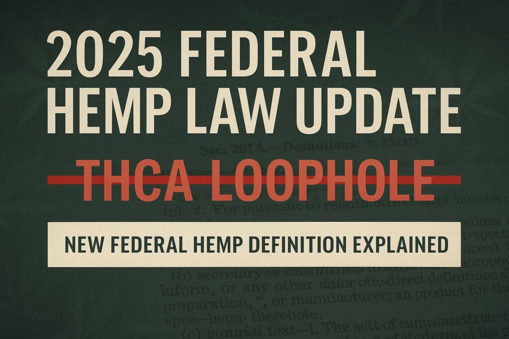 2025 Federal Hemp Law Update’