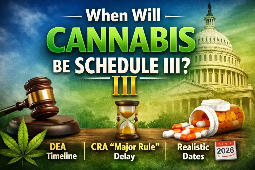 When Will Cannabis Be Schedule III